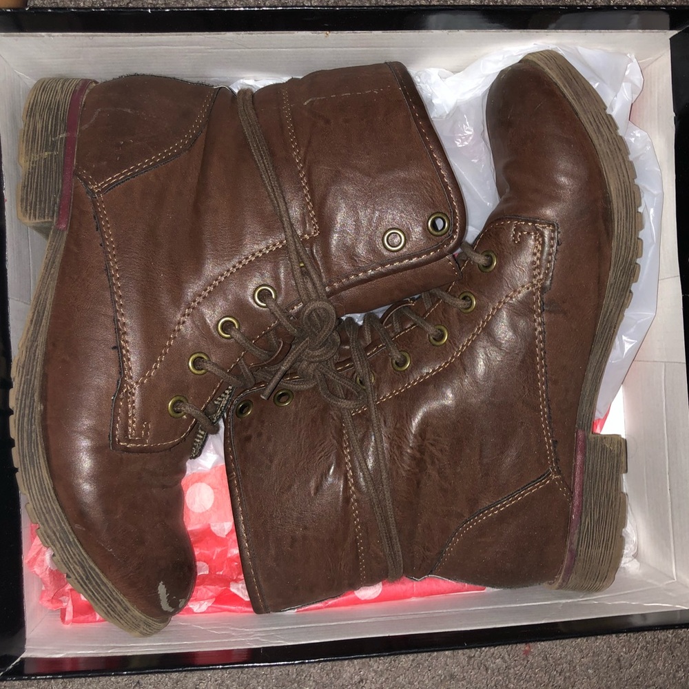 Rock & Candy Combat Boots